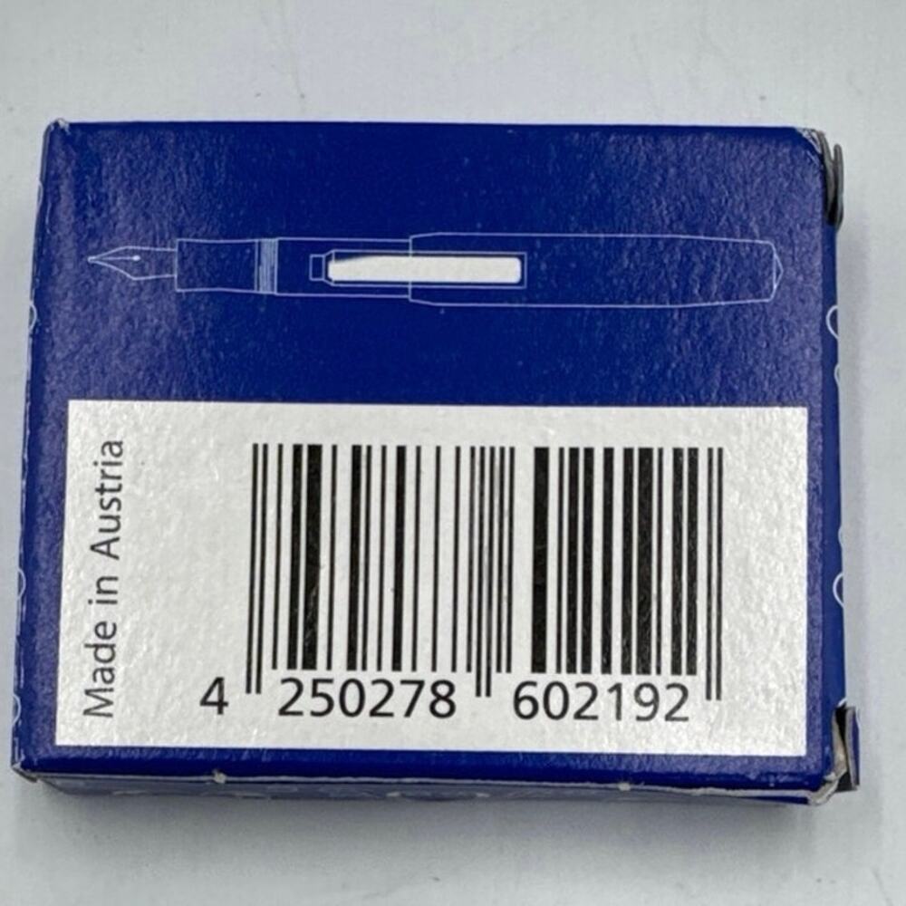 Kaweco Classic Sport Fountain Pen Black Gold Nib Pocket Royal Blue Ink Set EUC - Picture 6 of 6